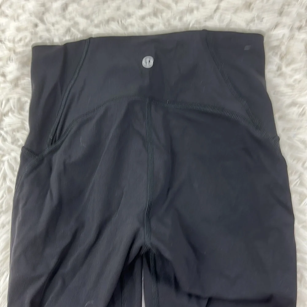 Lululemon Train Times Crop (17") Black - Picture 5 of 6